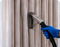 Higienização de cortinas